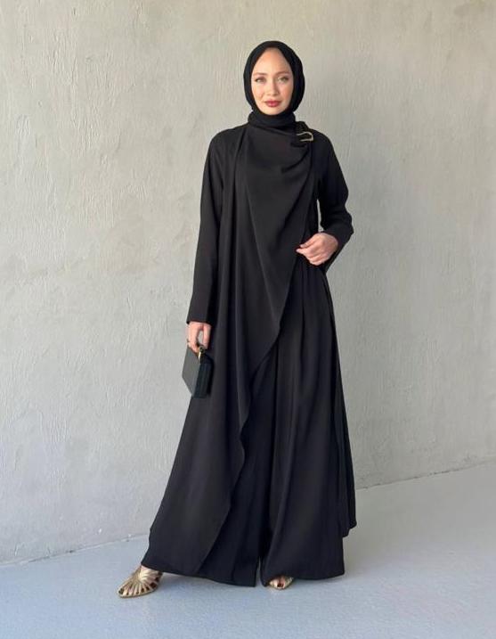 Nour 2-Piece Set – Black